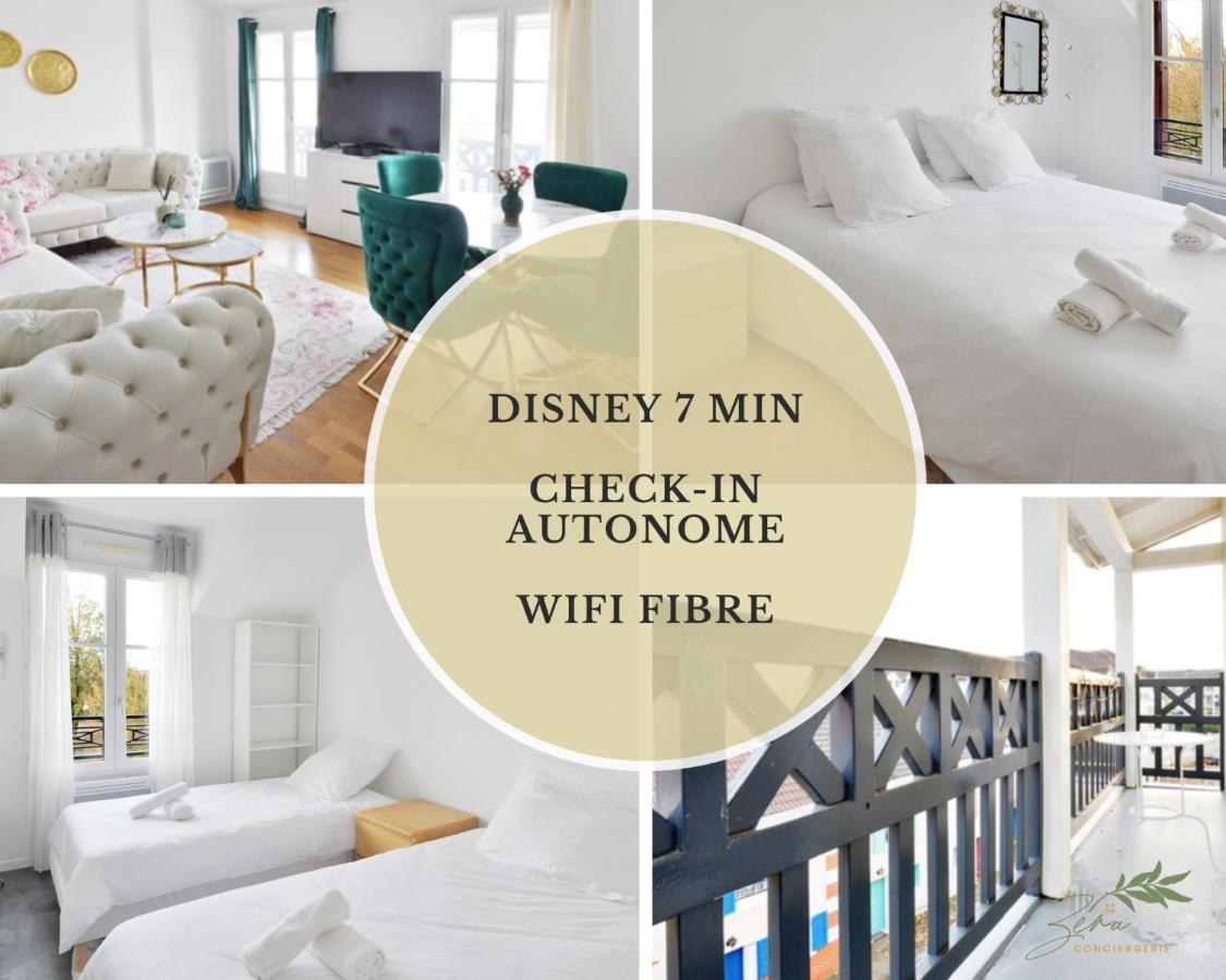 L'Amandier Disneyland Paris 4 Personnes Et 1 Bebe Bailly-Romainvilliers Bagian luar foto